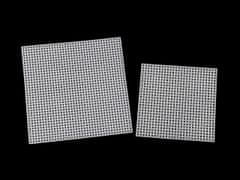 Kraftika 1ks (10,8x10,8 cm) bílá plastová kanava / mřížka vyšívací