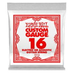 Ernie Ball 1016 .016 Electric Plain Single String - jednotlivá struna - 1ks