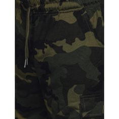 Dstreet Pánské bojové šortky MORO zelené sx2205 M