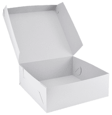 EcoRevolution Krabice na dort papírová 22x22x9 cm 50 ks Balení: 50