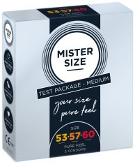 Mister Size MISTER SIZE Test box 53-60 mm KONZERVANTY 3 ks.