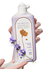 IVA NATURA Organický relaxační sprchový gel s levandulí, 350 ml