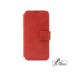 FIXED Kožené pouzdro typu kniha FIXED ProFit pro Samsung Galaxy S24+, červené