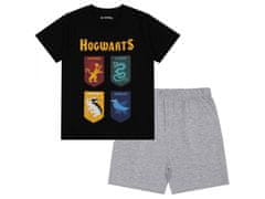 sarcia.eu Harry Potter Chlapecké pyžamo s krátkým rukávem, černé a šedé letní pyžamo 9 let 134 cm