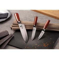 Rosewood BERLINGERHAUS Sada nožů nerez 3 ks Ebony Line BH-2485