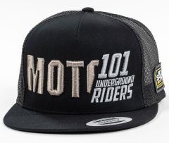 101 RIDERS kšiltovka MOTO TRUKER SHADOW, 101 RIDERS (šedá)