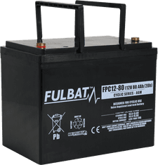 Fulbat AGM battery FULBAT FPC12-80 (T6) 590511