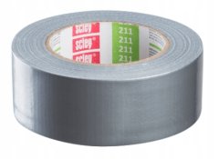 SCLEY Univerzální textilní instalační páska 48 mm x 50 m šedá