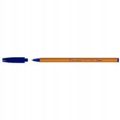 OEM Kancelářské kuličkové pero s víčkem modré 0,7 mm
