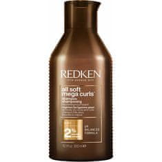 Redken Šampon pro suché kudrnaté a vlnité vlasy All Soft Mega Curls (Shampoo) (Objem 300 ml)