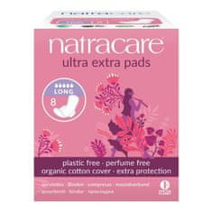 NATRACARE NATRACARE Menstruační vložky Ultra Extra LONG s křidélky 8 ks