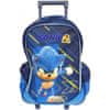 GIM Chlapecký batoh na kolečkách Ježek Sonic