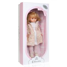 Berbesa Luxusní dětská panenka-holčička Flora 42cm