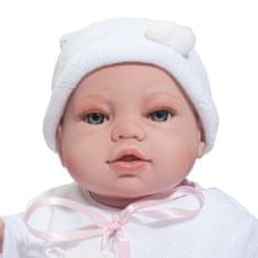 Berbesa Luxusní dětská panenka-miminko Terezka 43cm