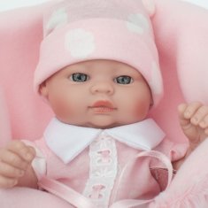 Berbesa Luxusní dětská panenka-miminko Anička 28cm