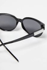 Moodo Dámské sluneční brýle Elizanwen Cat-eye Černá sklíčka černá Univerzální