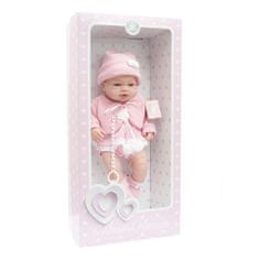 Berbesa Luxusní dětská panenka-miminko Nela 43cm