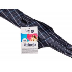 Pretty up  Deštník 62 cm, modrá kostka