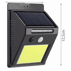 BB-Shop LED solární svítidlo se senzorem pohybu a soumraku, 48 LED, 2 ks