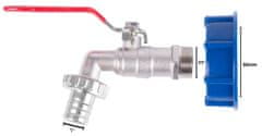 Strend Pro Sada ventil 3/4" + redukce 60 mm + výpusť 1", na IBC nádrž