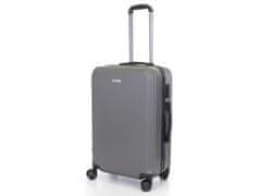 T-class® Cestovní kufr střední 1361, šedá, L