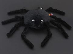 Les Déglingos Plyšový pavouk, černá
