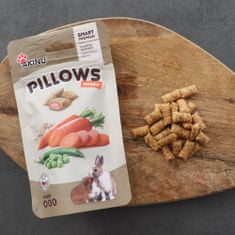Akinu Pillows polštářky s mrkví pro hlodavce 40g