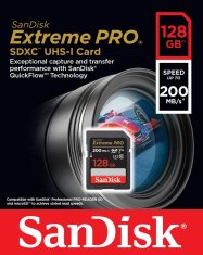 Paměťová karta Extreme PRO SDXC 128 GB