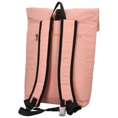 Newberry Praktický látkový batoh na notebook Lauko, růžová