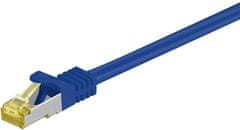 MICRONET MicroConnect patch kabel S/FTP, RJ45, Cat7, 0.25m, modrá