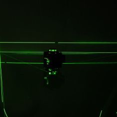 Bigstren 18763 16řádkový 360stupňový laserový nivelační přístroj, černý 15932