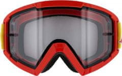 Red Bull Motokrosové brýle SPECT MX WHIP červené s čirým sklem 008 UNI