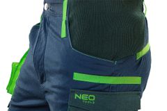 Pracovní kalhoty NEO TOOLS PREMIUM, 62 % bavlna, 35 % polyester, 3 % elastan., L