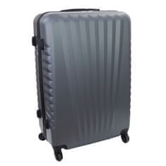 Gravitt Sada 3 Cestovních kufrů skořepinové, M/L/XL grafit