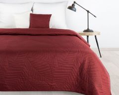 Přehoz na postel - Boni 6, červený, š. 170 cm x d. 210 cm