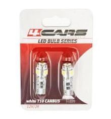 4Cars 4CARS LED žárovka 5LED 12V CANBUS 5050SMD T10