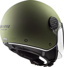 LS2 SPHERE LUX klasická jet helma matná military-zelená vel.XS