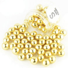 Čokoládové perly XL 130g zlaté 