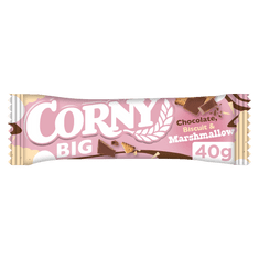 Corny BIG cereální tyčinka s marshmallow v mléčné čokoládě 24 x 40 g 