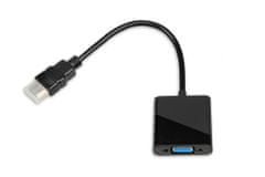 iBOX Adaptér HDMI M - D-Sub (VGA) F 1m