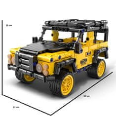 Cada Land Rover Defender se setrvačníkem kompatibilní stavebnice 389 dílů