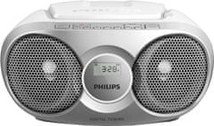 Philips AZ215, stříbrná