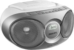 Philips AZ215, stříbrná