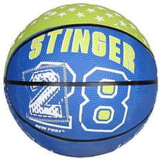 New Port Print Mini basketbalový míč zelená Velikost míče: č. 3