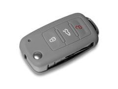 Escape6 červené ochranné silikonové pouzdro na klíč pro VW/Seat/Škoda s vystřelovacím klíčem
