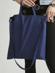 Cavaldi Ekologická bavlněná taška s tmavě modrým písmem