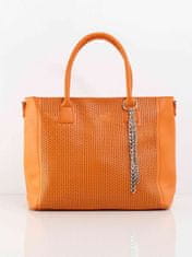 LOOKAT Oranžová síťovaná taška
