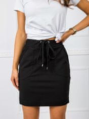 BASIC FEEL GOOD Černá sukně basic, velikost m