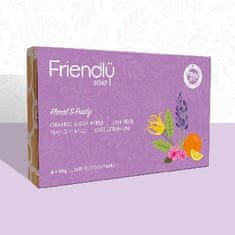 Friendly Soap Friendly Soap přírodní mýdlo dárková sada mýdel Floral and Fruity 4x 95g
