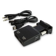 SAVIO Adaptér CL-145 VGA - HDMI + Audio